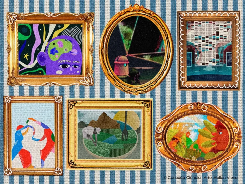 Exposição mostra ciência e arte como irmãs…