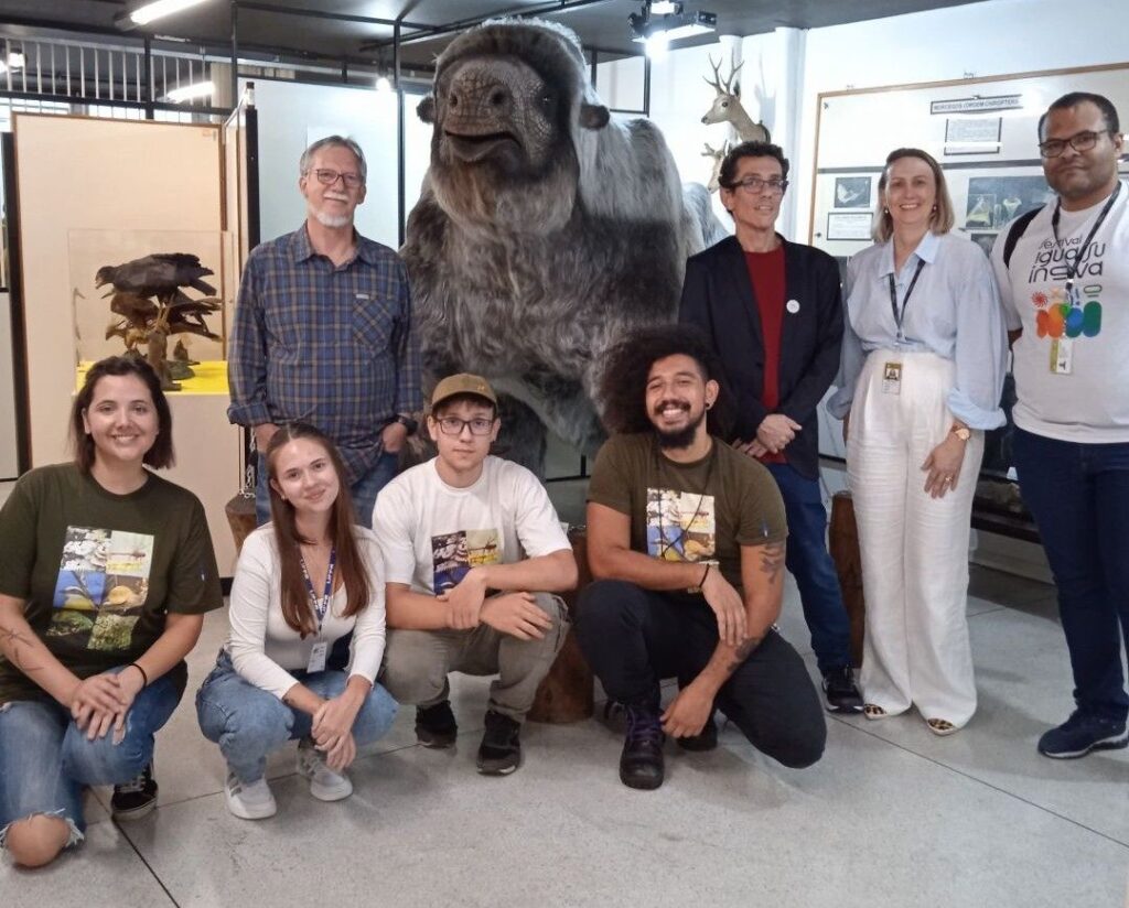 Itaipu visita Museu de CIências Naturais da…