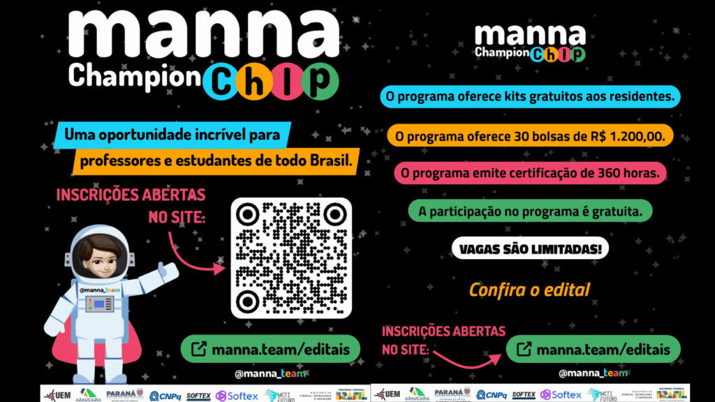Manna Team abre inscrições para o Programa&hellip;